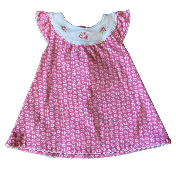 Kissy Kissy Pink Floral Dress and Bloomers - Picture 2 of 5